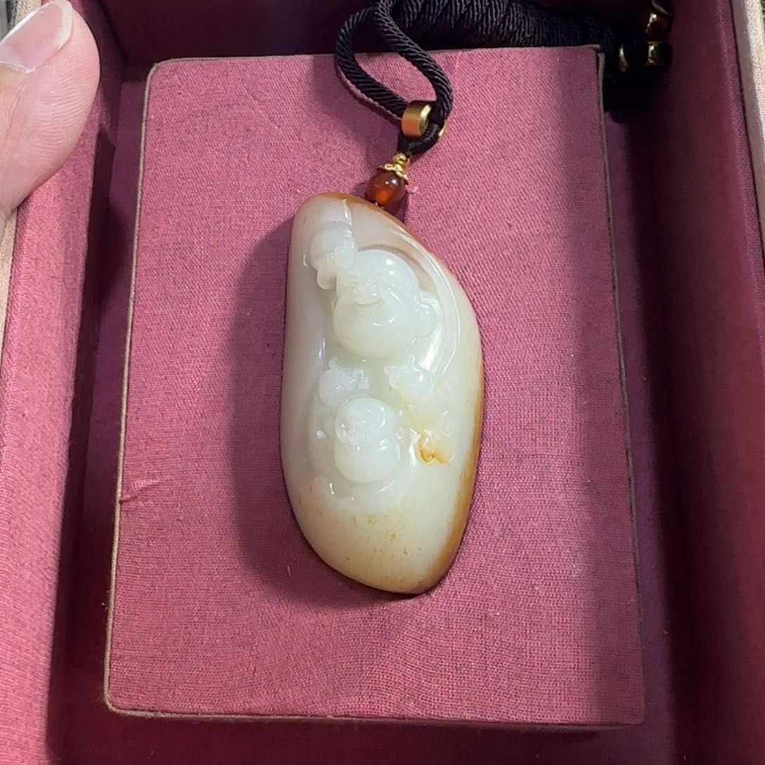 和田玉挂件未镶嵌