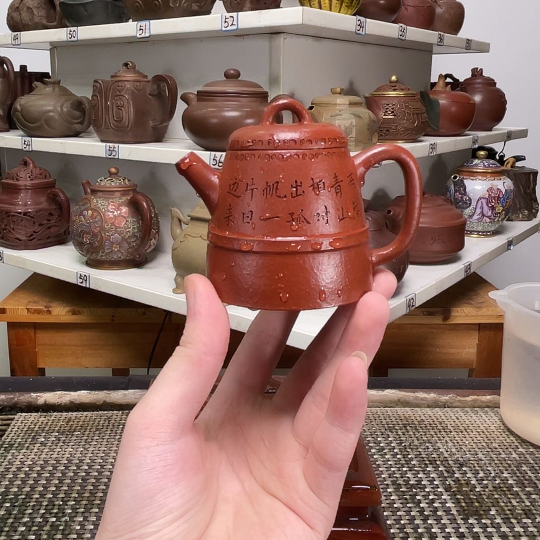 紫砂茶壶全手工制作