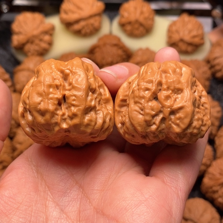 文玩核桃把件精品蛙蛙36