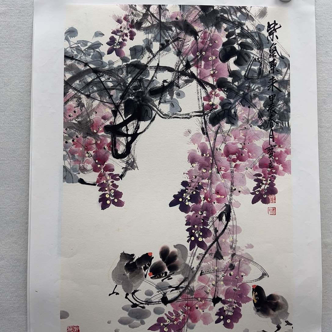 国画莫邦才美术馆福利作品