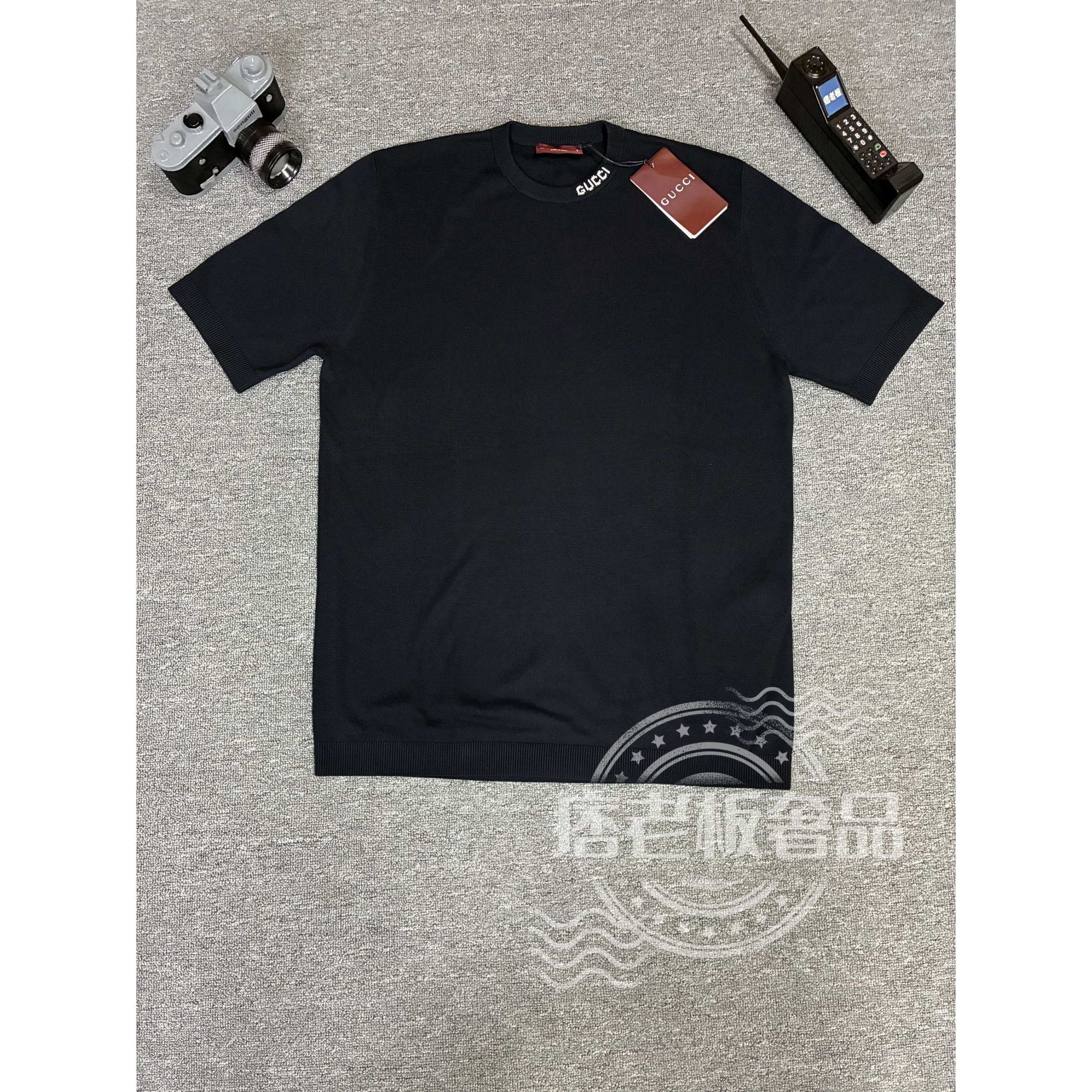 未拆封 GUCCI/古驰 未拆封 GUCCI/古驰 桑蚕丝针织短袖高级-01