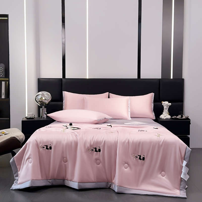 比亿奇可机洗空调被夏季薄款冰丝夏被凉感被冰丝凉感被亲肤柔软