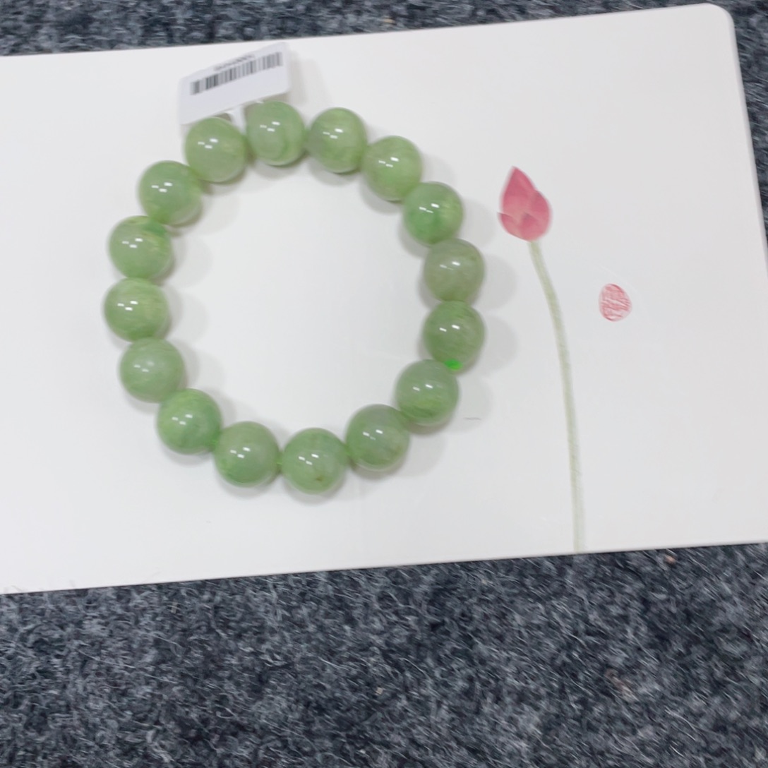 和田玉手链未镶嵌媚**M