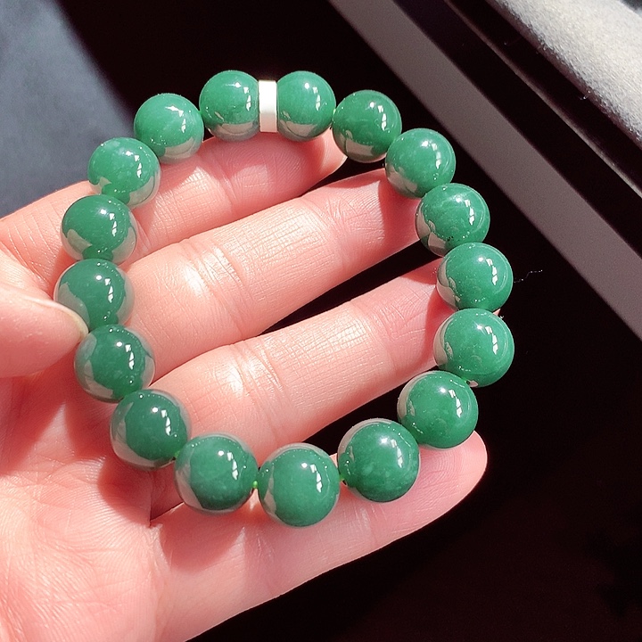 翡翠手链未镶嵌天然翡翠手链未镶嵌