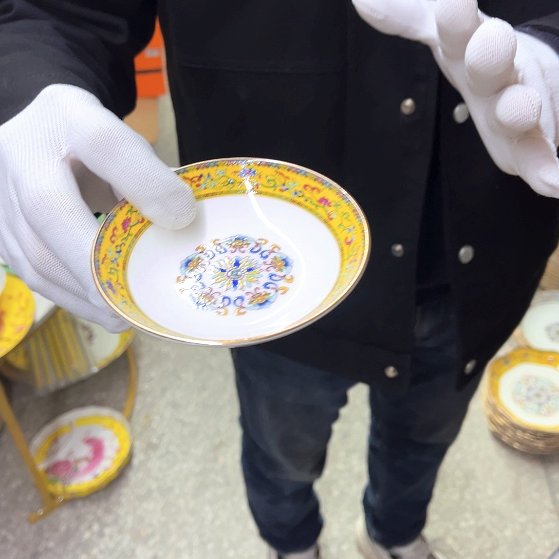 瓷4英寸10黄。。。。。