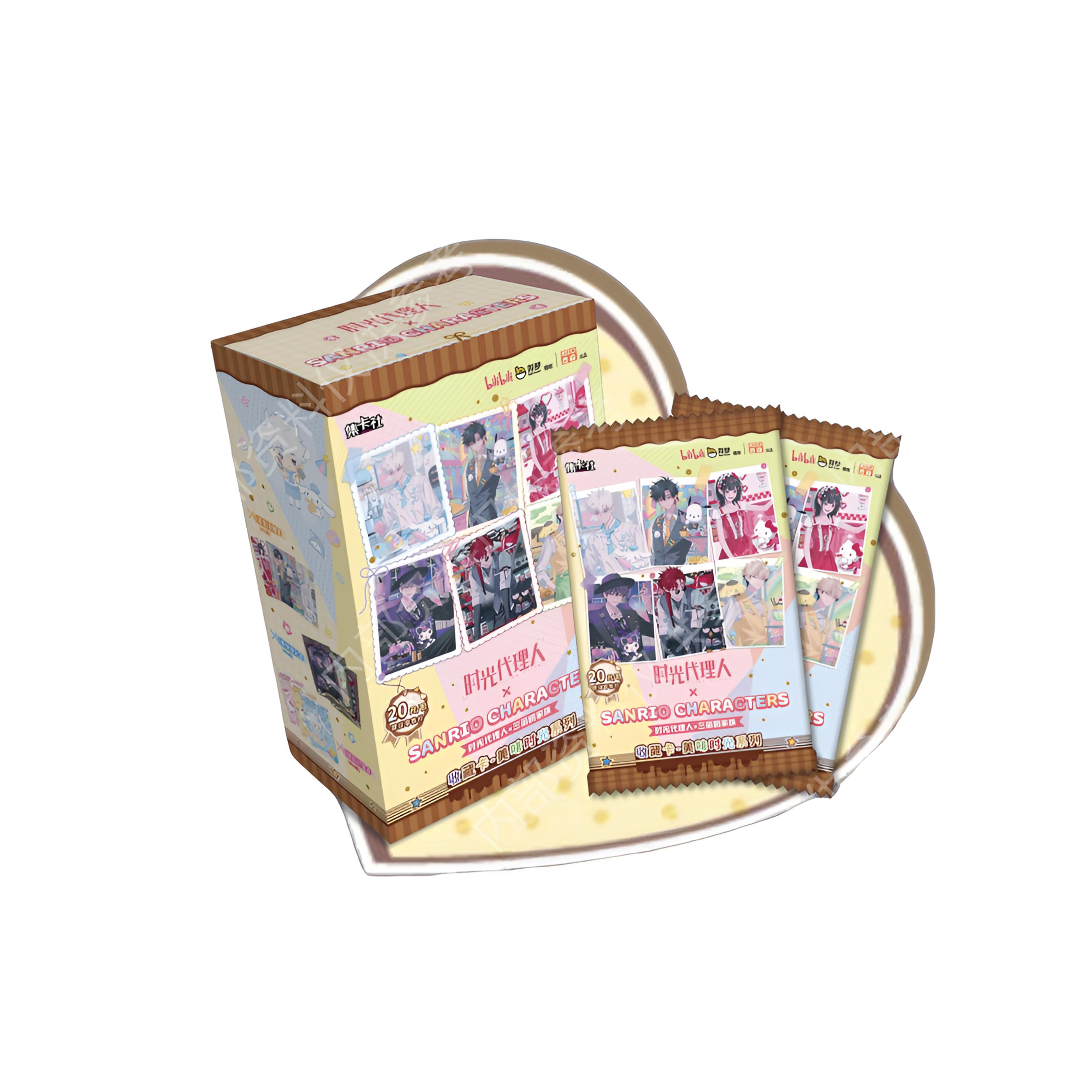 集卡社时光代理人X三丽鸥家族收藏卡-美味时光系列卡牌盲盒