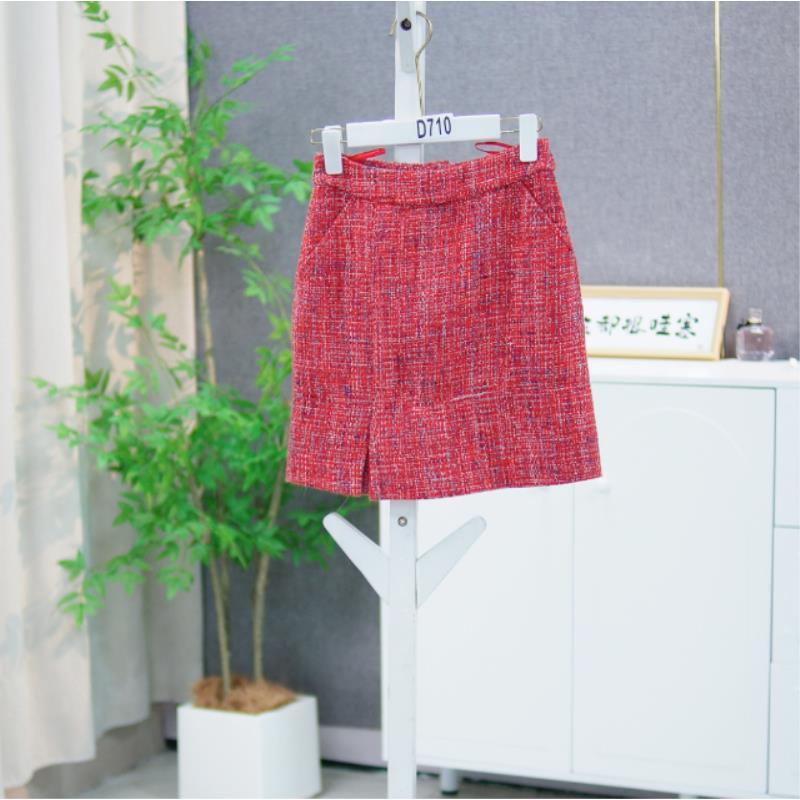 710 AA70女装红色气质短裙（默认剪标偶有微瑕介意不拍）