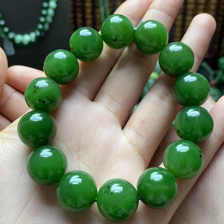 和田玉手串未镶嵌