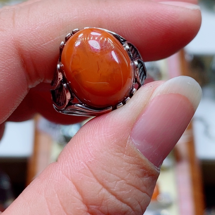 水晶戒指未镶嵌水晶