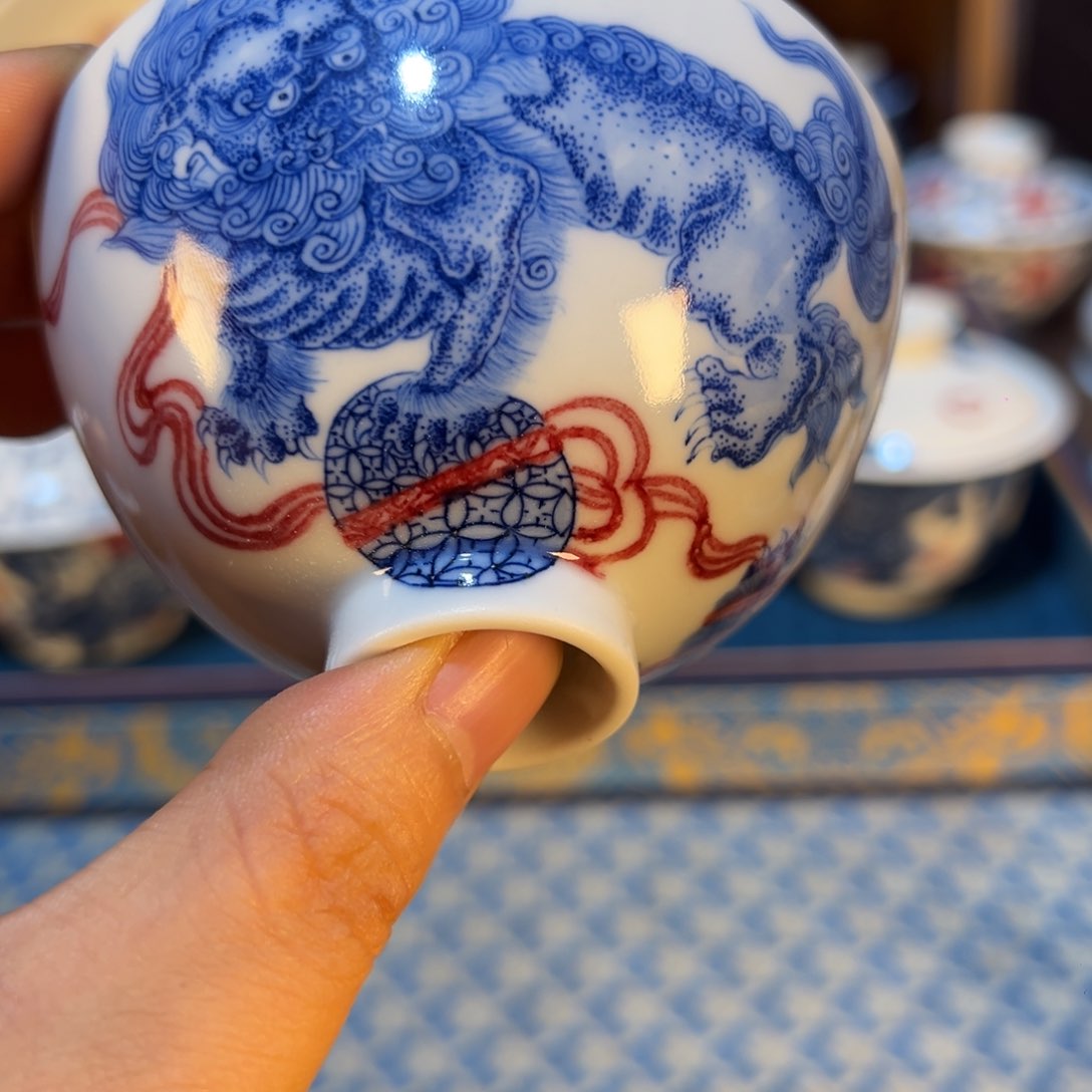 摆件景德镇茶器百宝箱