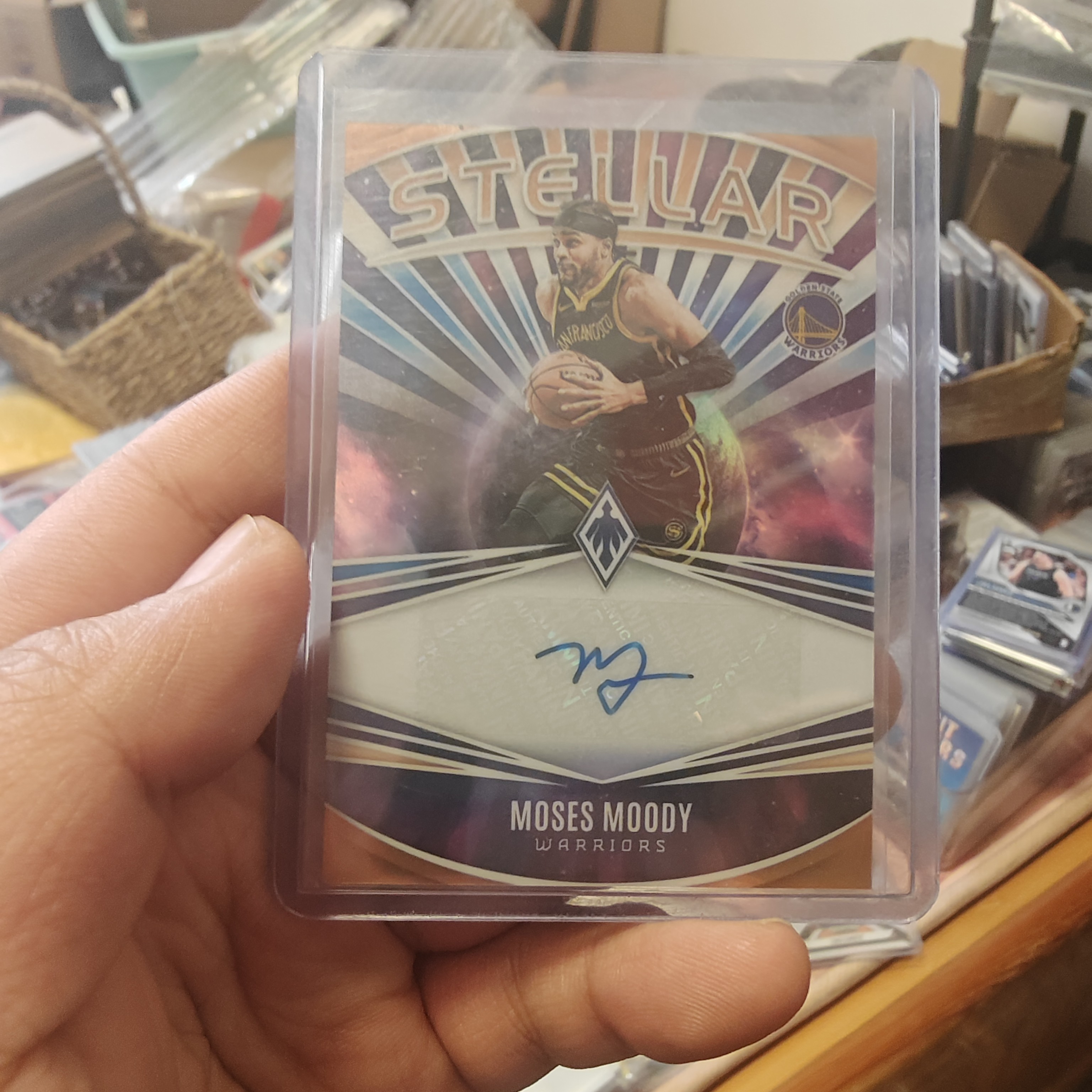 勇士 穆迪 签字  