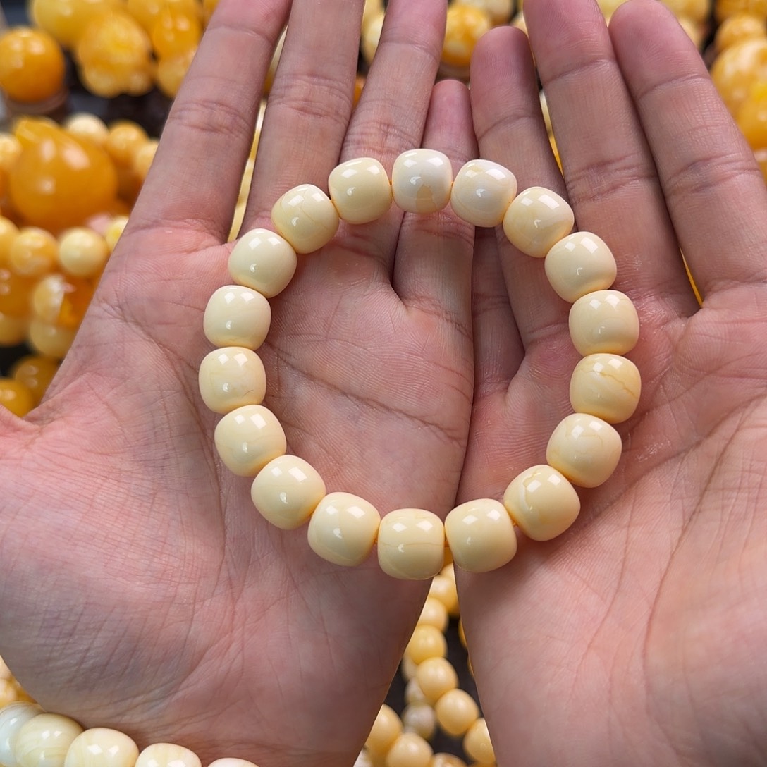 琥珀未镶嵌珠宝奇石13mm同料