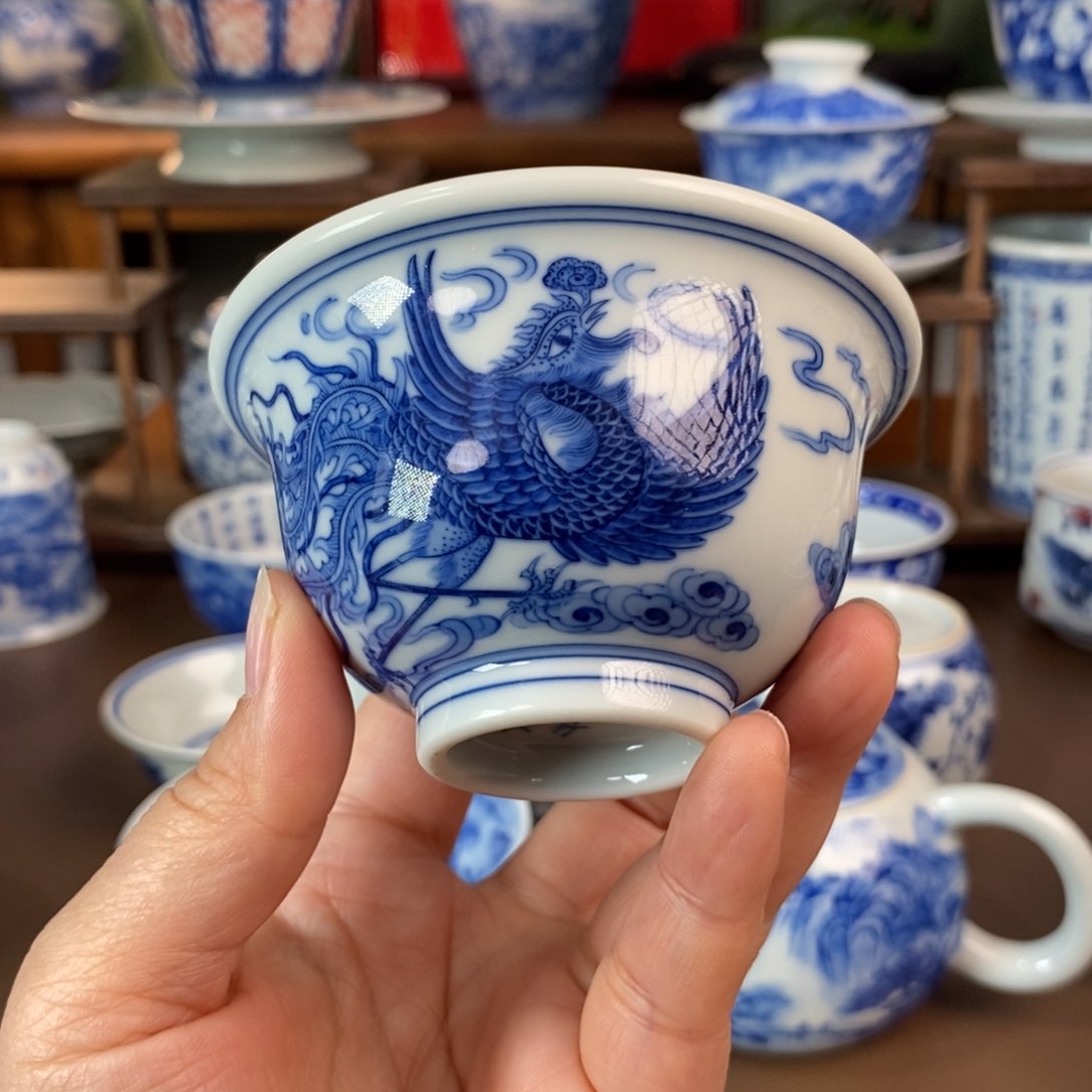 景德镇陶瓷手工手绘