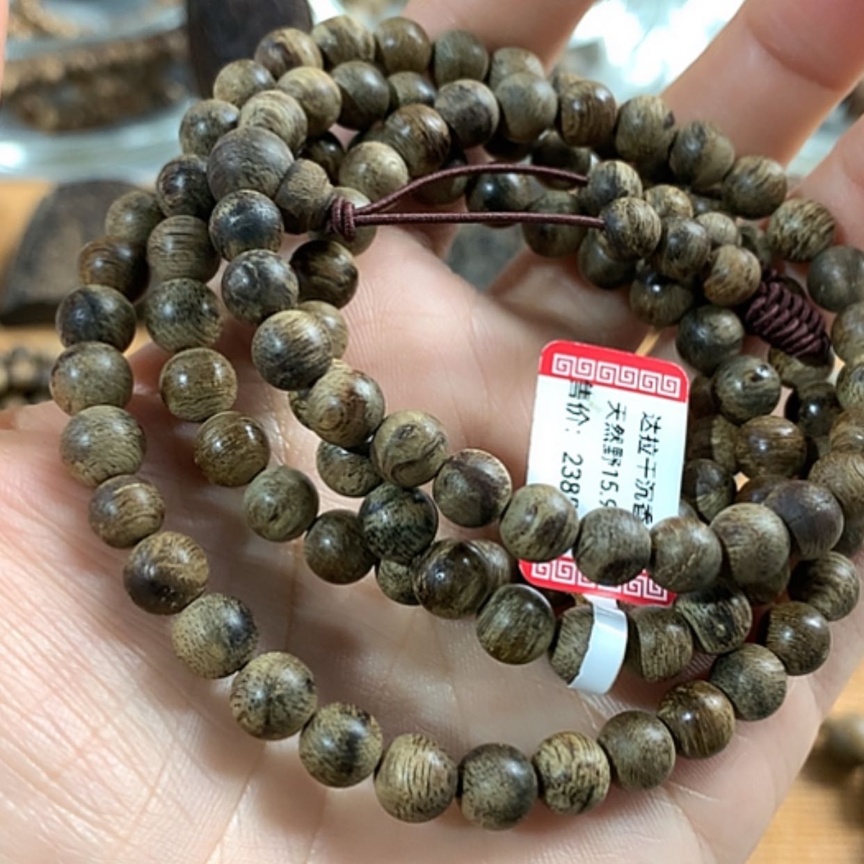 【闪购商品】沉香手串达拉干沉香0.7，16克多圈