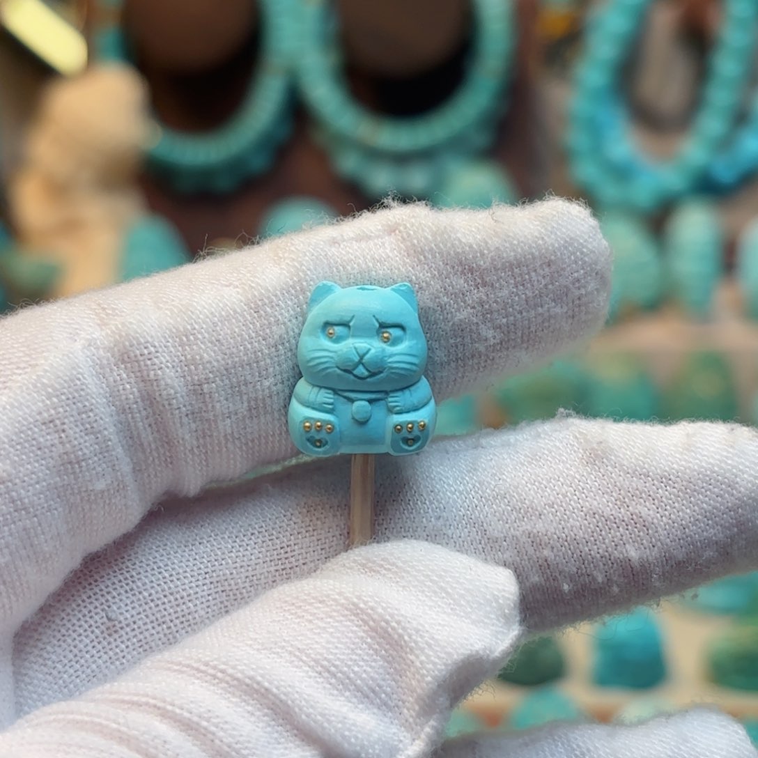 绿松石配饰未镶嵌