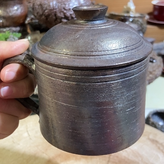 杯办公杯柴烧裸烧手作品