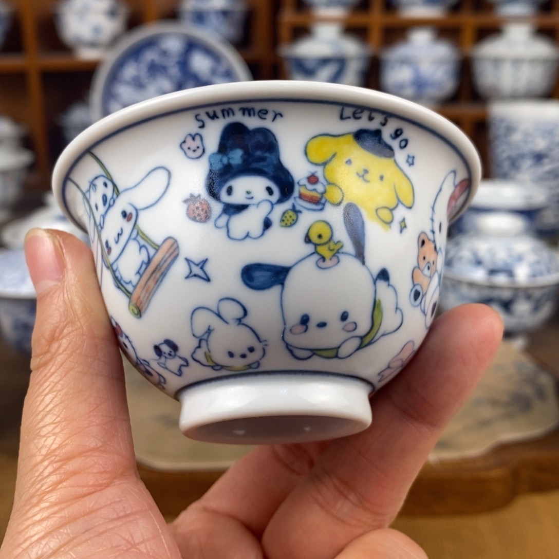 瓷片景德镇陶瓷手绘茶器334