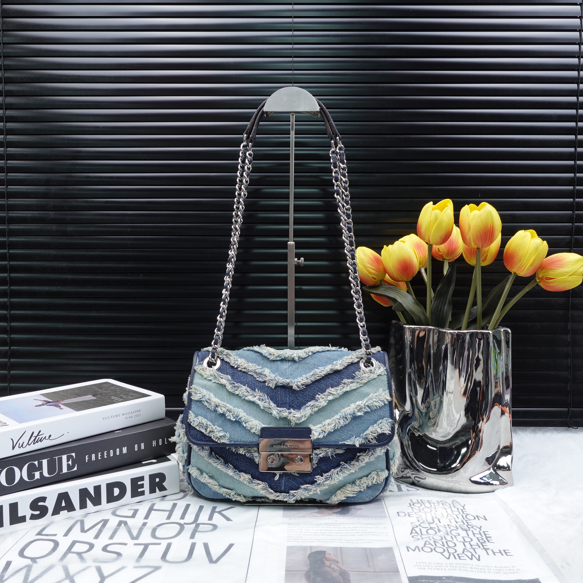 95新 MICHAELKORS/迈克高仕 单肩包/T10220430