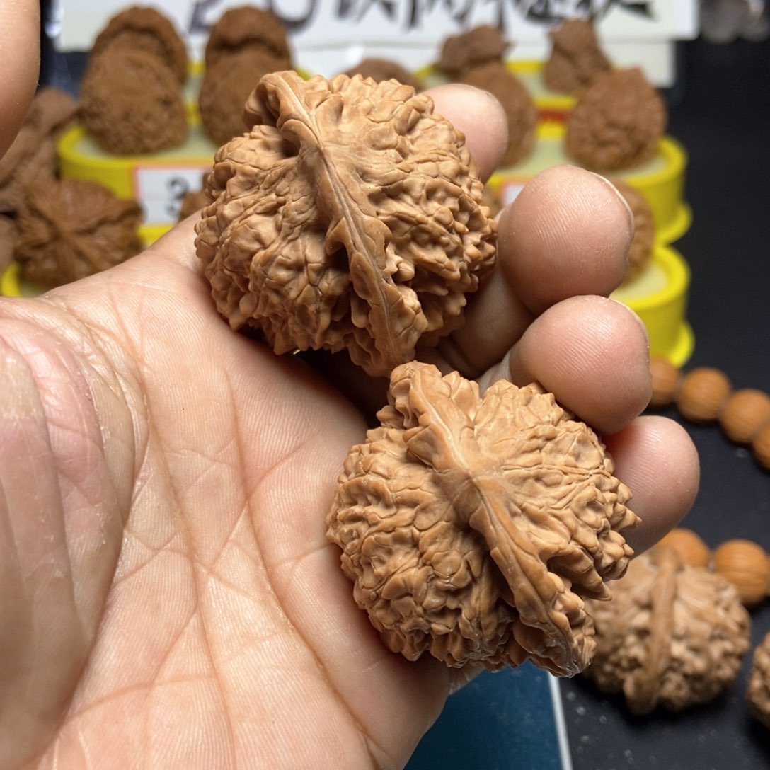 文玩核桃把件官帽1