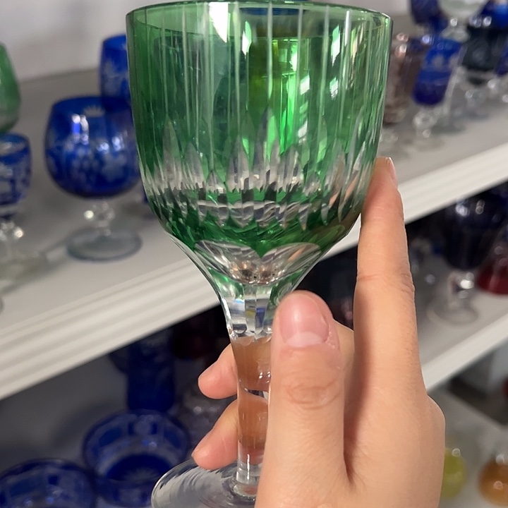 水晶玻璃手柄款微瑕一个