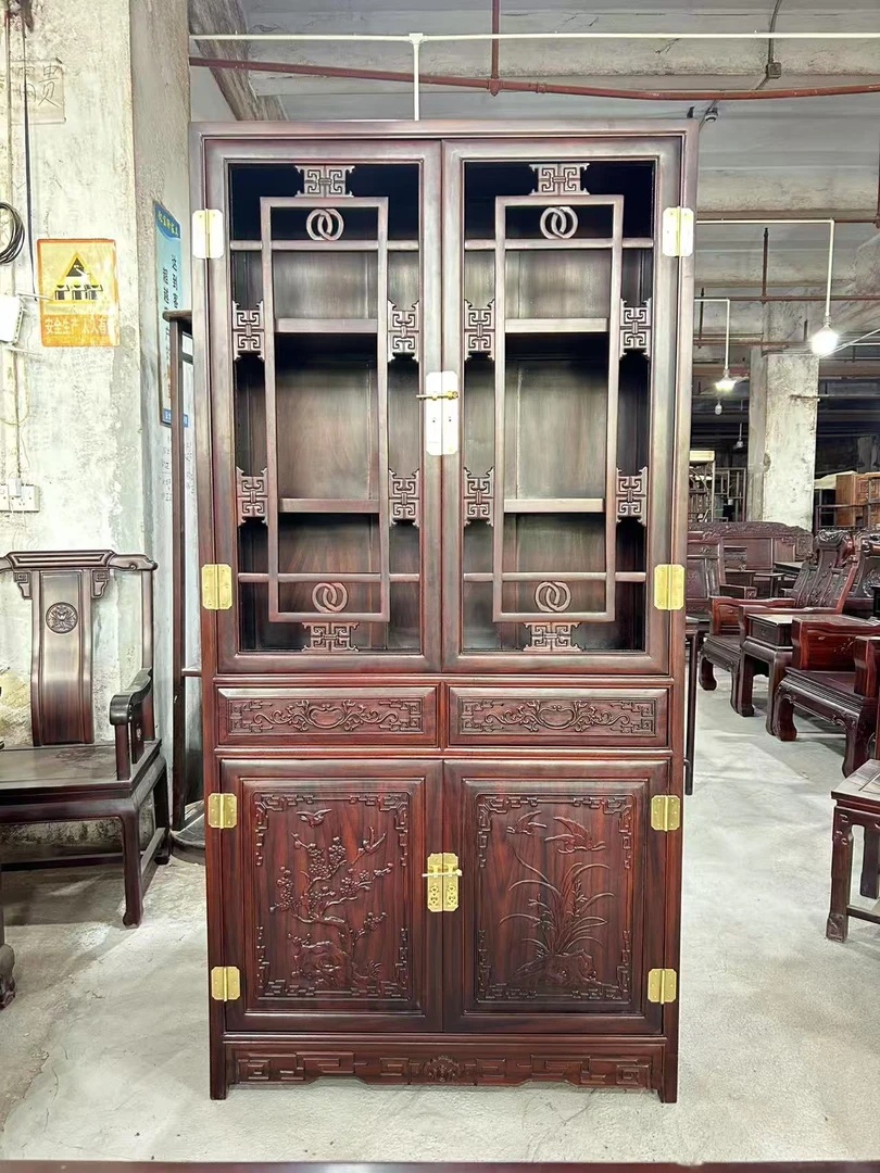 老板推荐-雕花书柜家用办公办公书柜