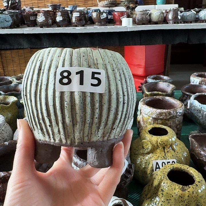 内口7高10粗陶手工