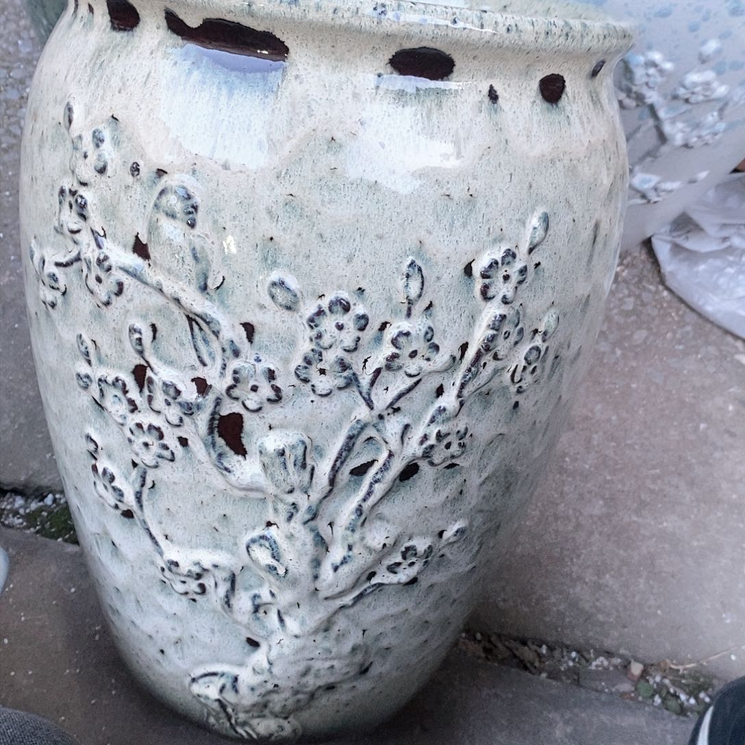 紫砂花盆正品口25高35