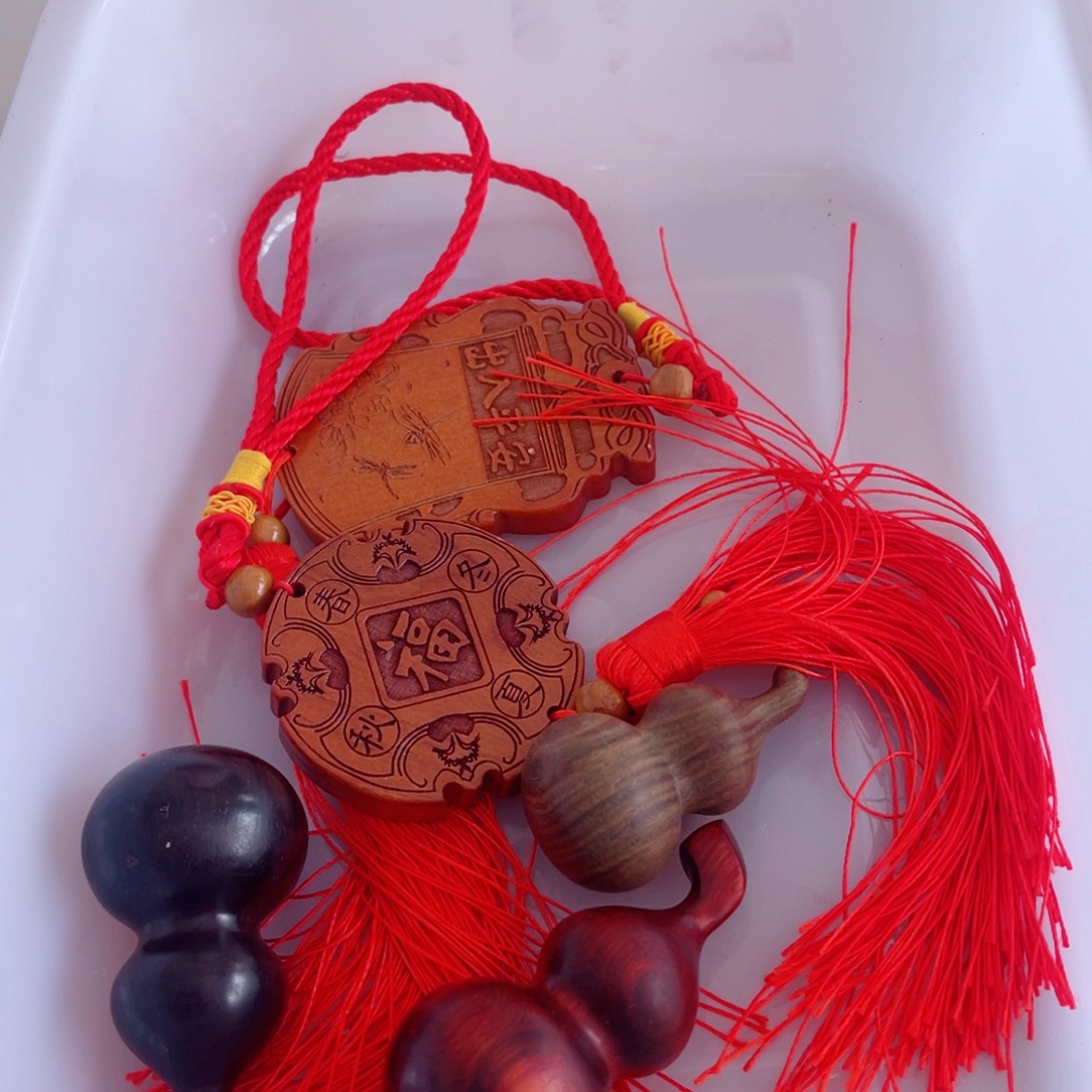 小***）香榧木瑕疵手把与个