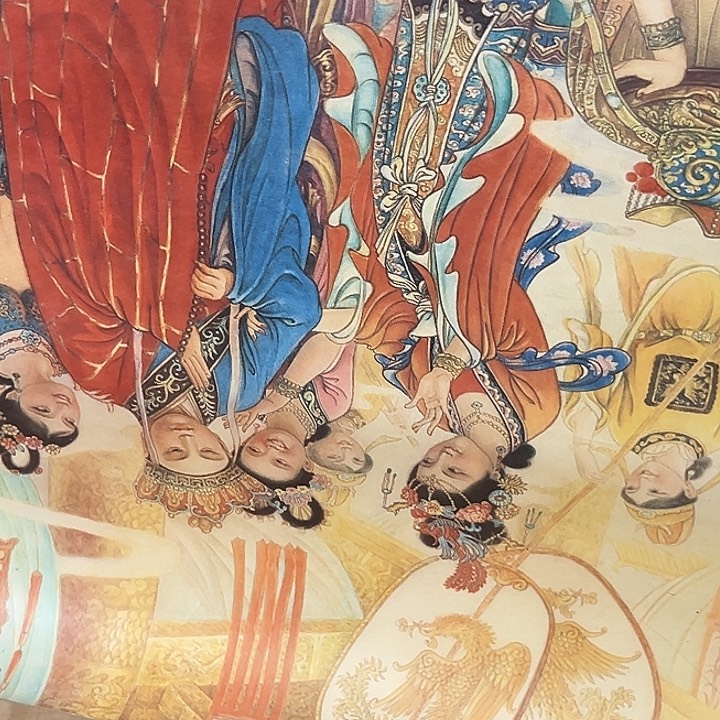 飞***璧女儿国民宿装饰画