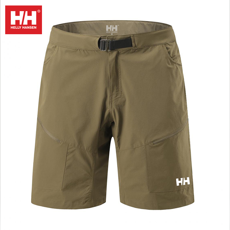 HELLYHANSEN/海丽汉森速干短裤户外耐磨吸汗透气休闲宽松五分裤子