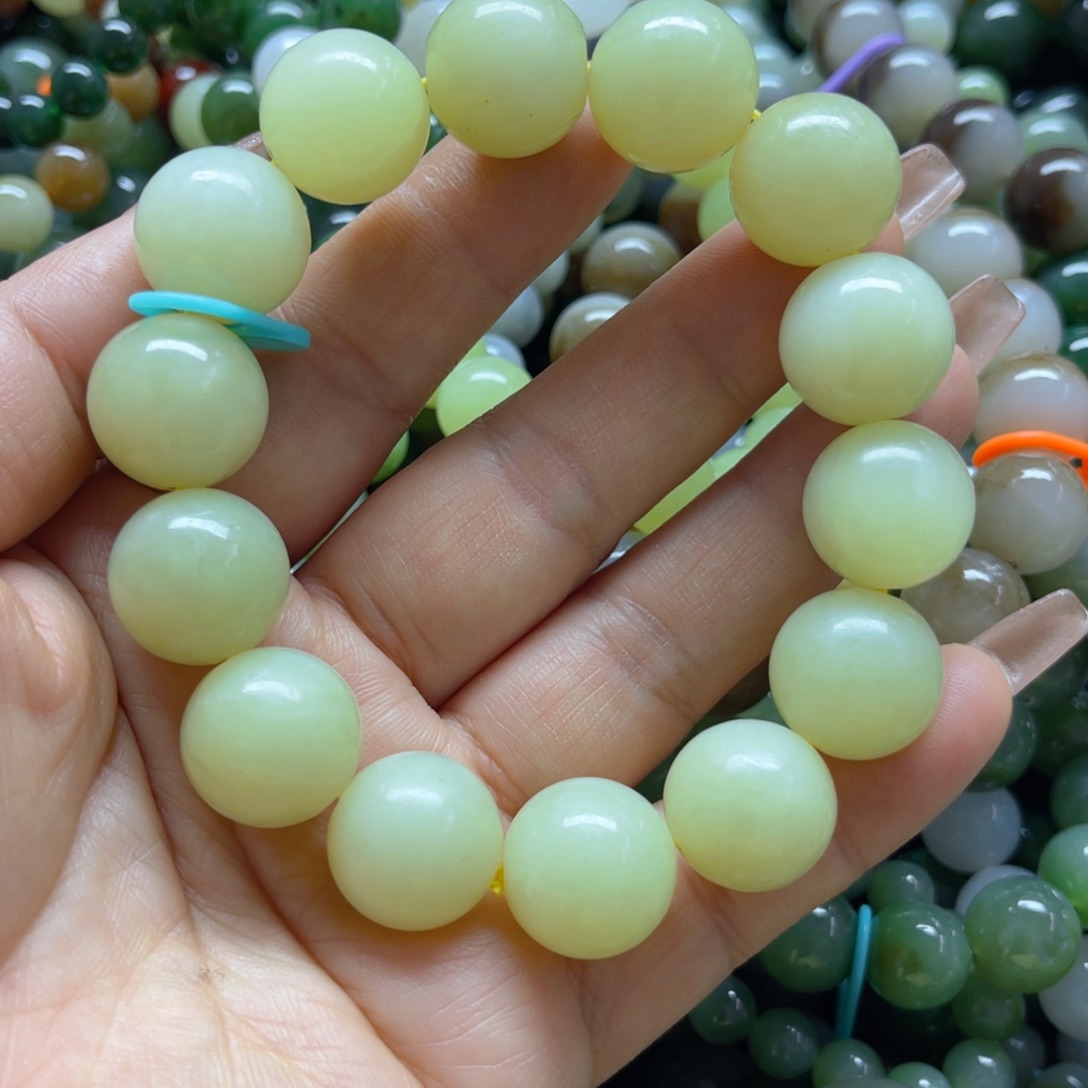 和田玉手链未镶嵌