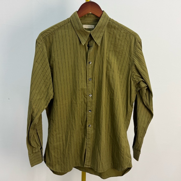 99新 BURBERRY/博柏利 满印衬衣 L码/0329