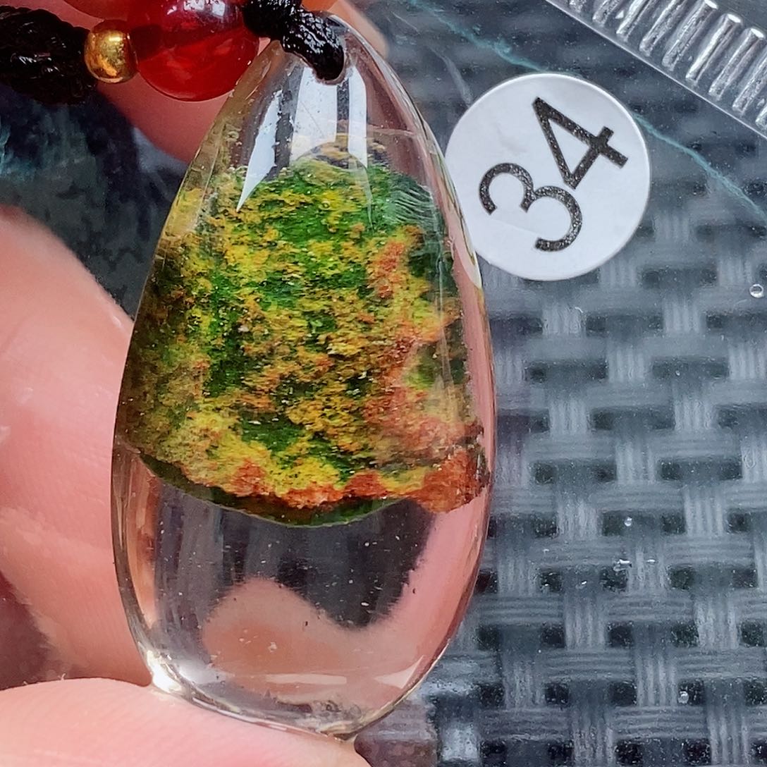 未镶嵌颈饰水晶天****1