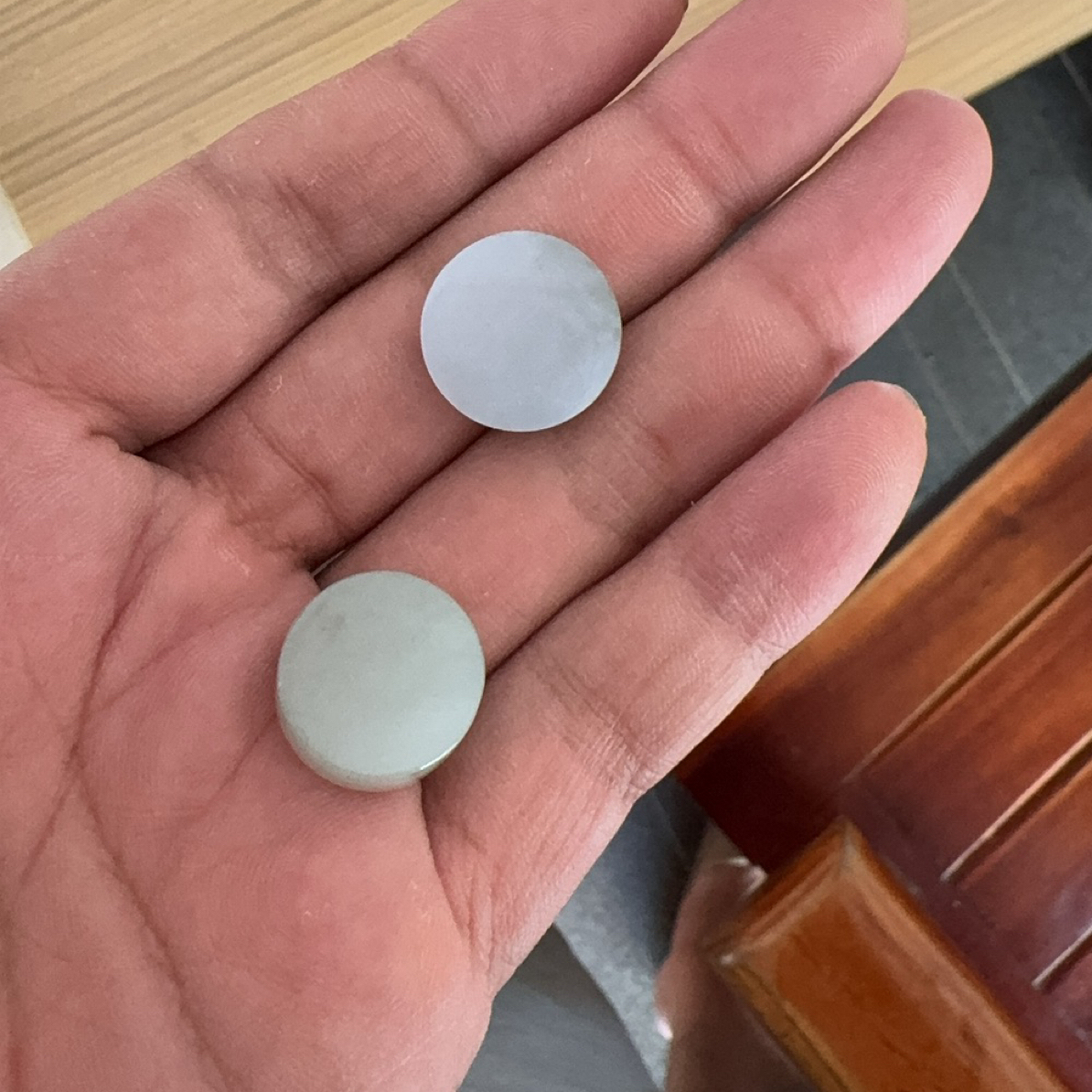 翡翠小圈甜甜圈吊坠