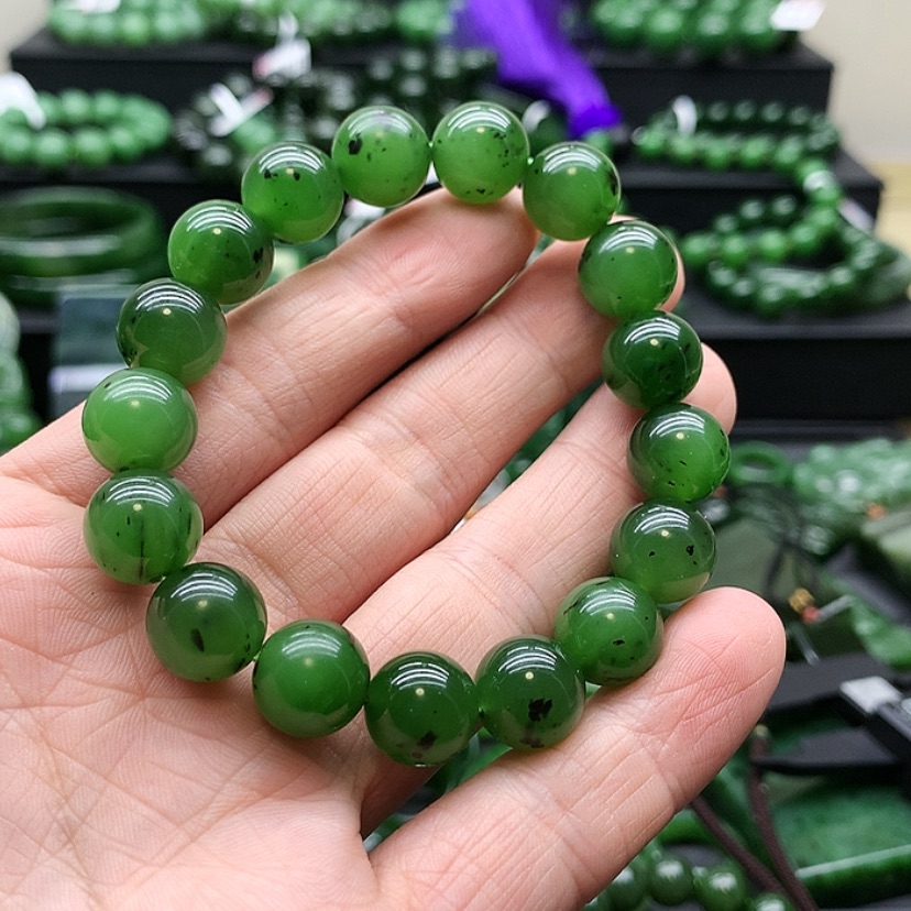 【闪购商品】和田玉（碧玉）手链未镶嵌