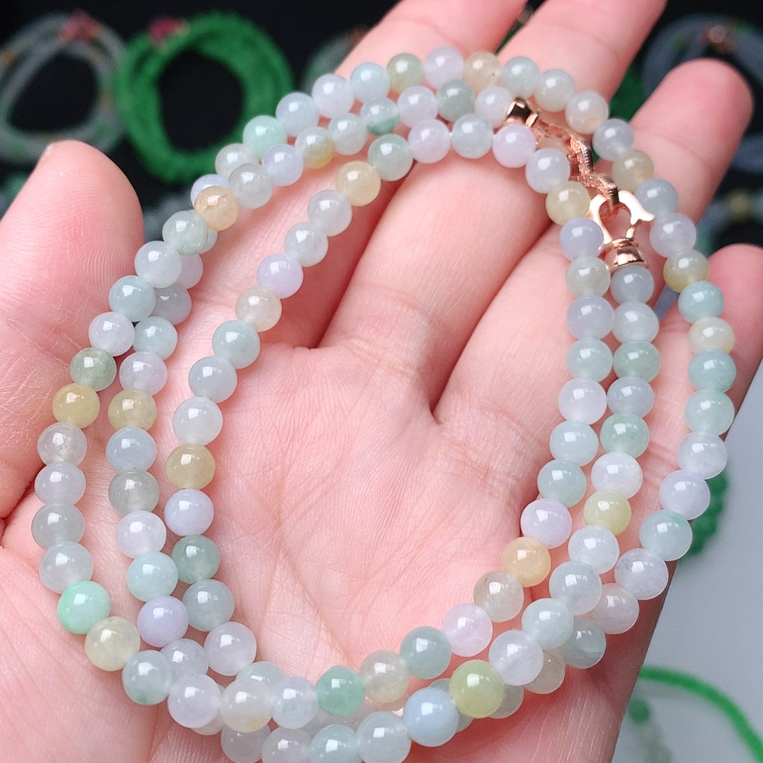 翡翠手链未镶嵌翡翠