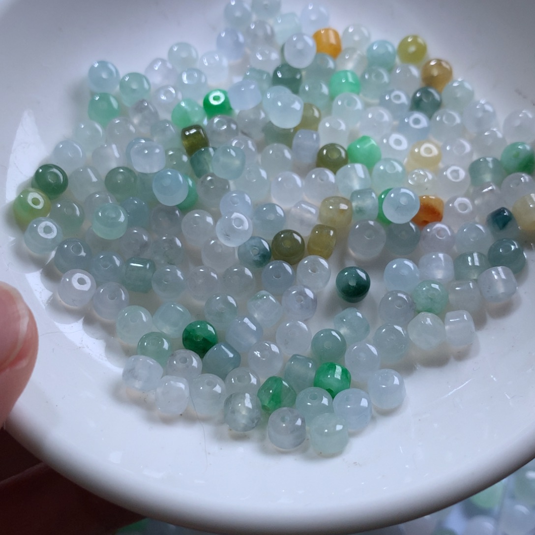 散珠翡翠多样性发货10颗