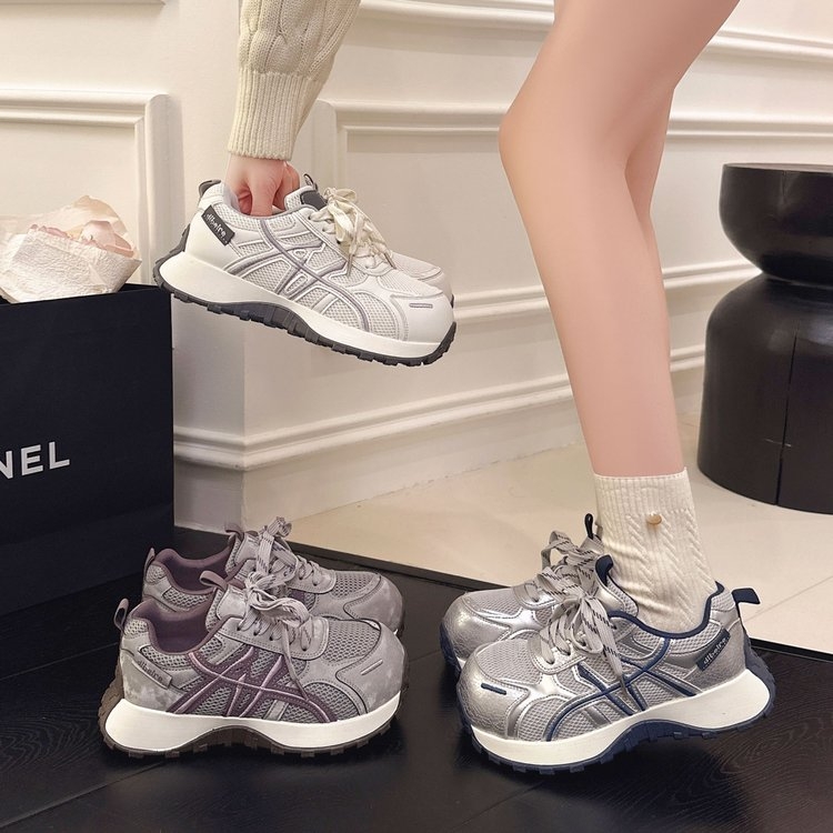 YXJM网红时尚老爹鞋百搭磨砂时尚休闲鞋耐磨春款女鞋