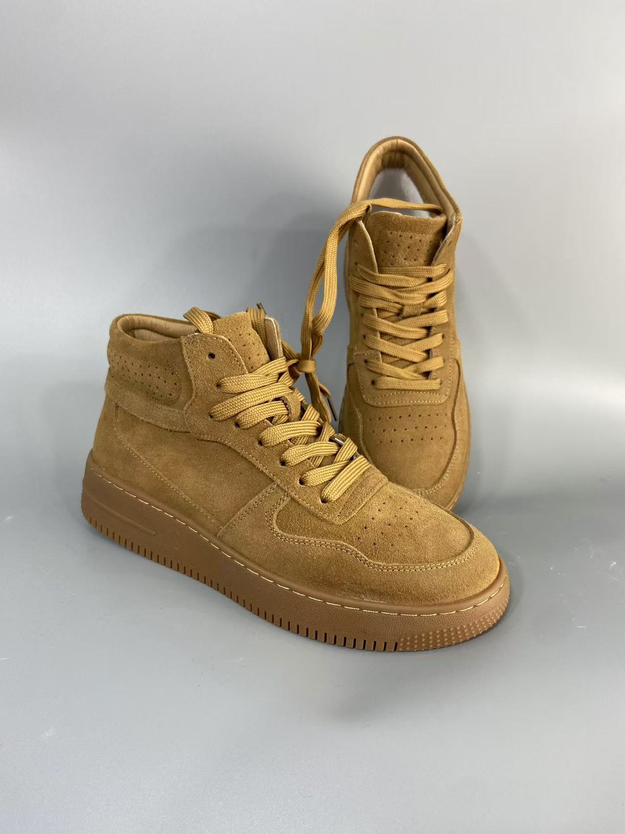 2025秋冬新款真皮马丁靴高帮鞋休闲鞋工装鞋男鞋80001