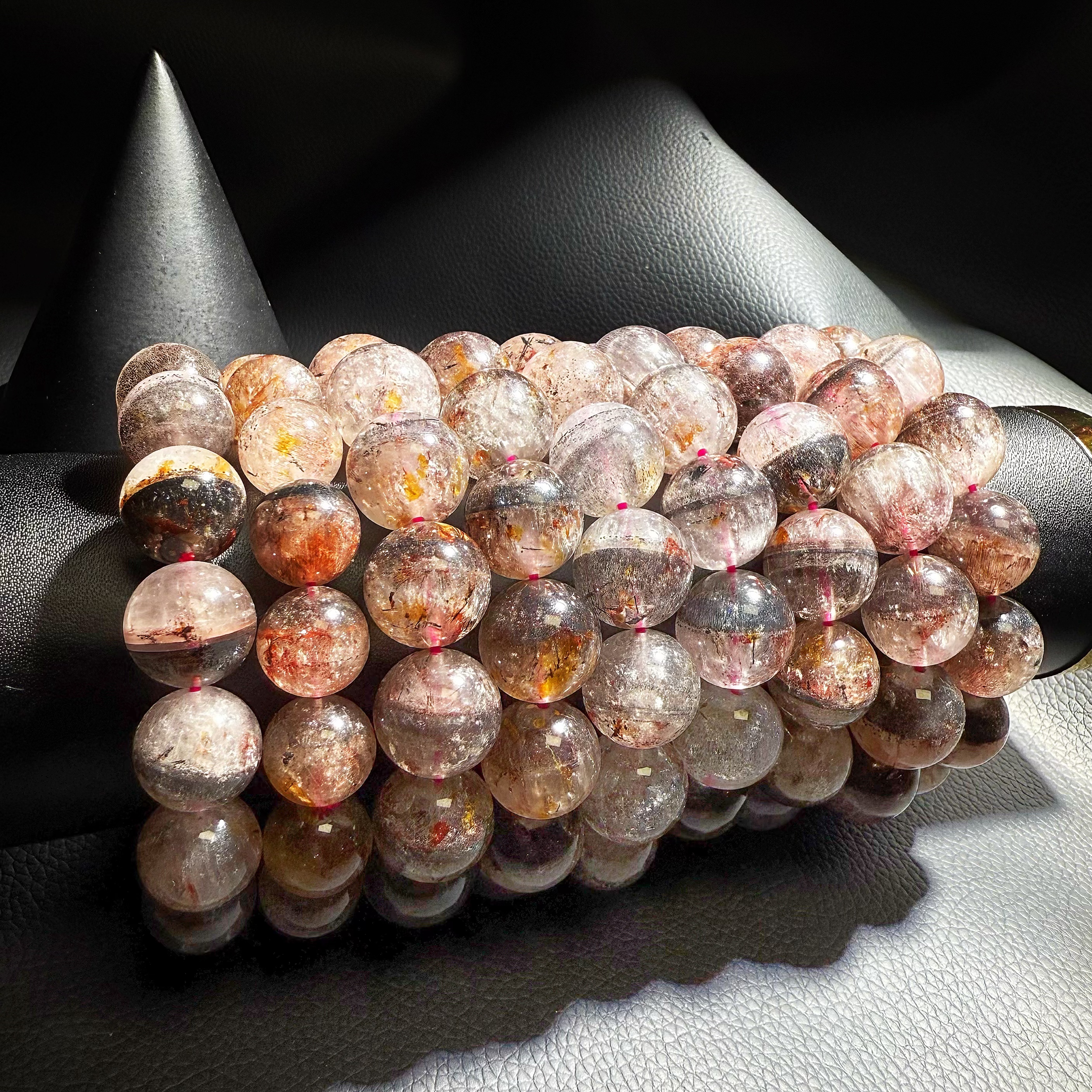 YS114 老矿极光23手串-多样性发其一