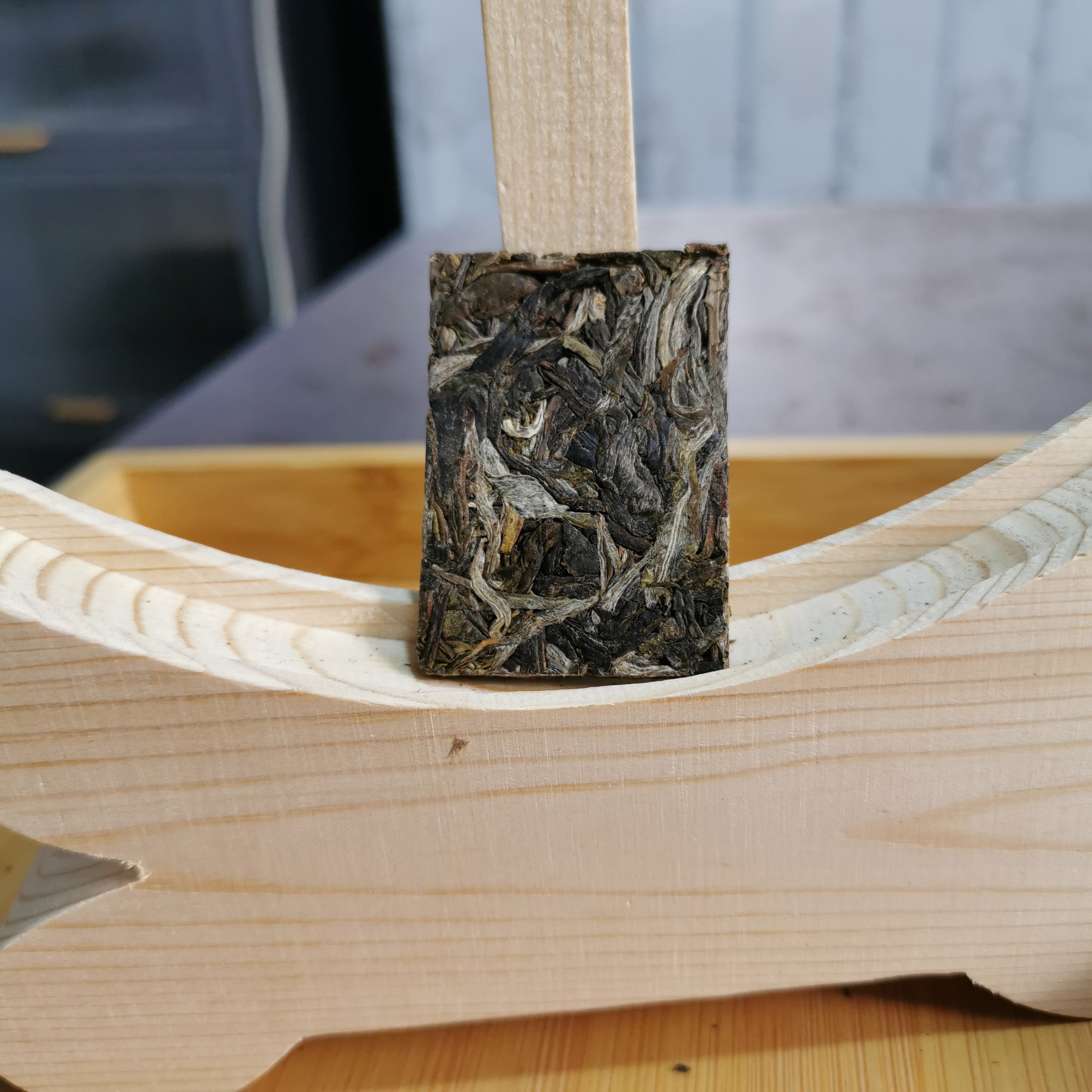 2023年百花潭普洱茶生茶片