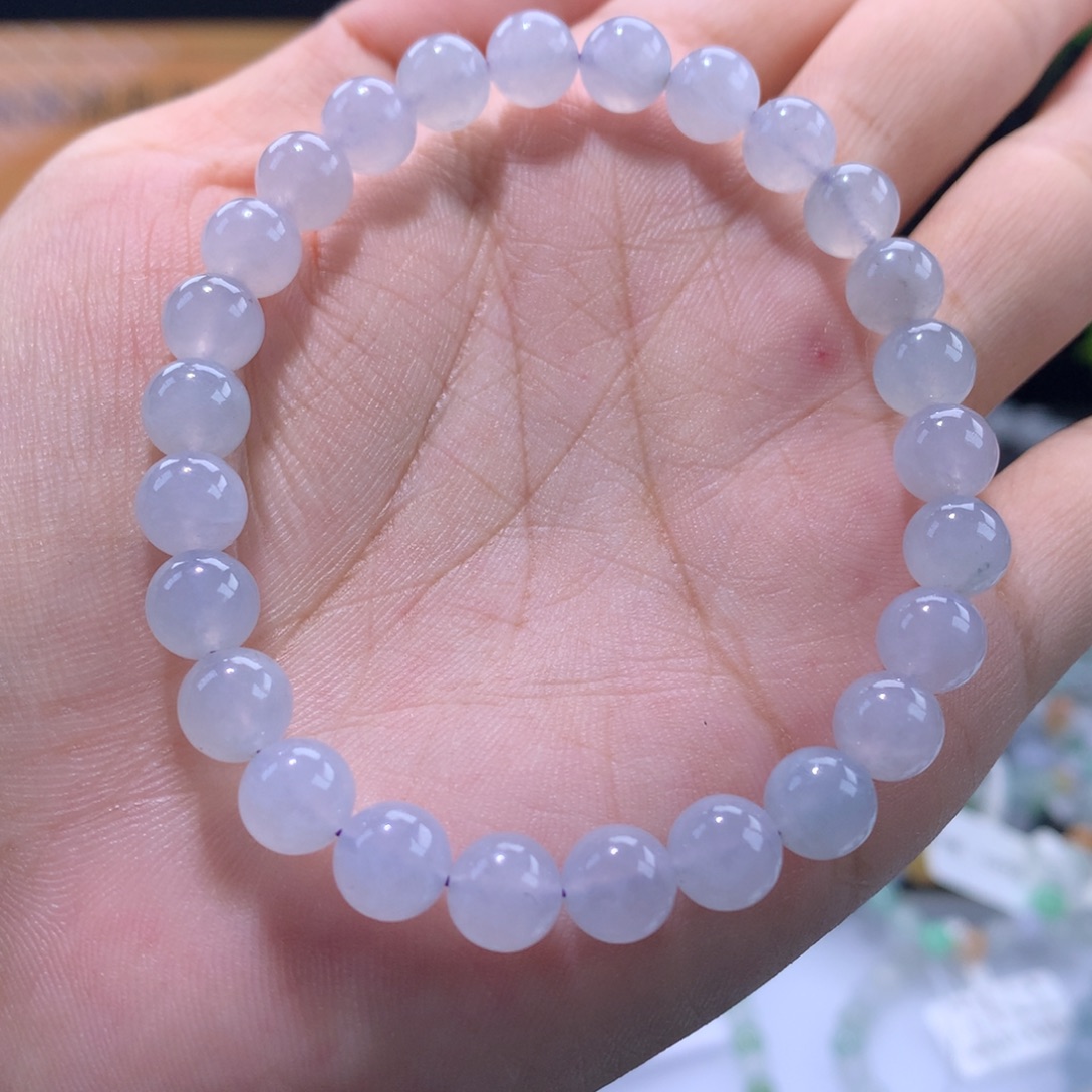 翡翠未镶嵌手链卡7