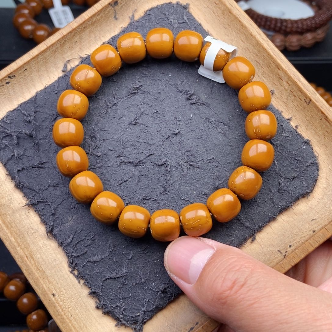 紫金鼠手串11.8mm天花板黄金甲