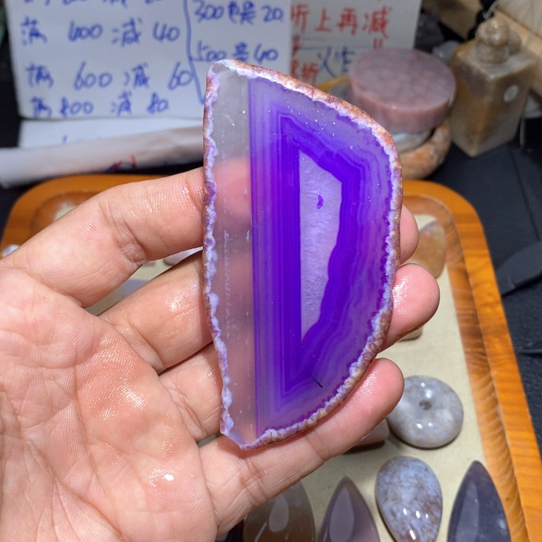 【闪购商品】硅化玉颈饰足银镀金镶嵌