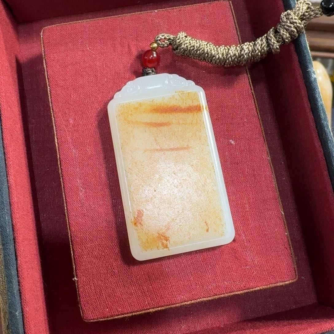 和田玉挂件未镶嵌