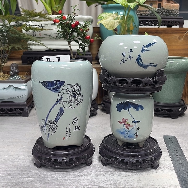 陶瓷花盆紫砂花盆福利抢购