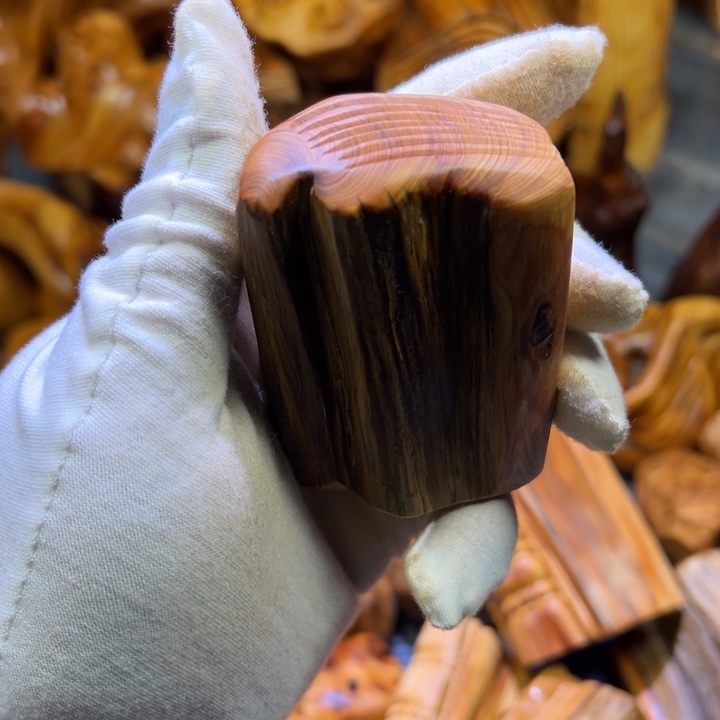 柏木（崖柏）陈化老料手串把件 