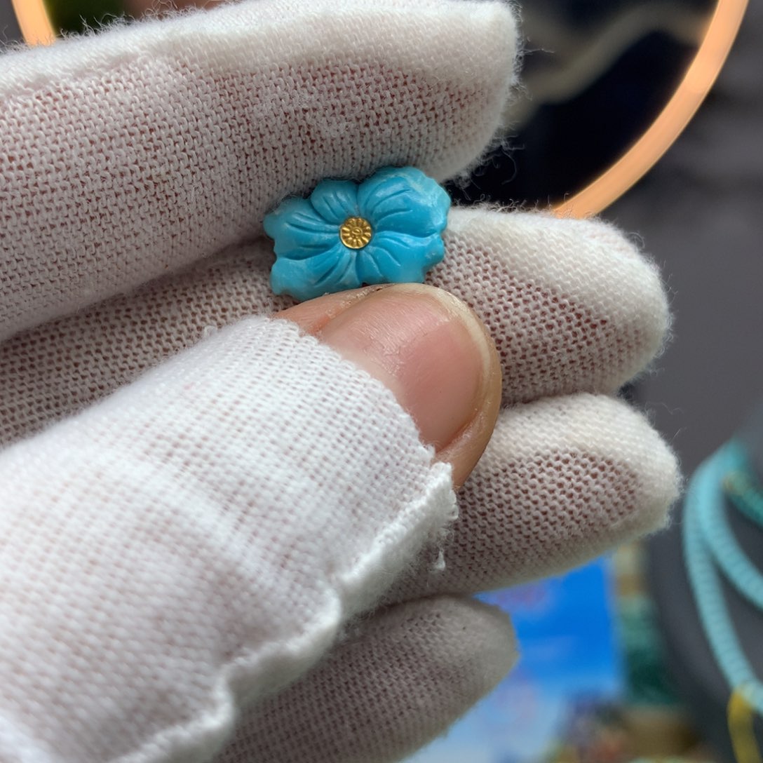 绿松石挂件未镶嵌