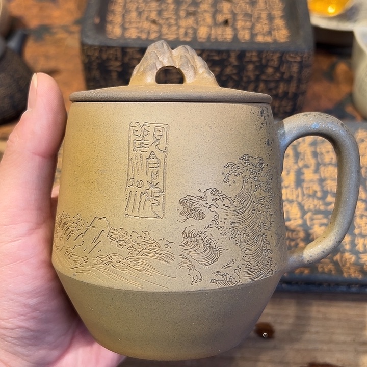 壶建水紫陶全手工