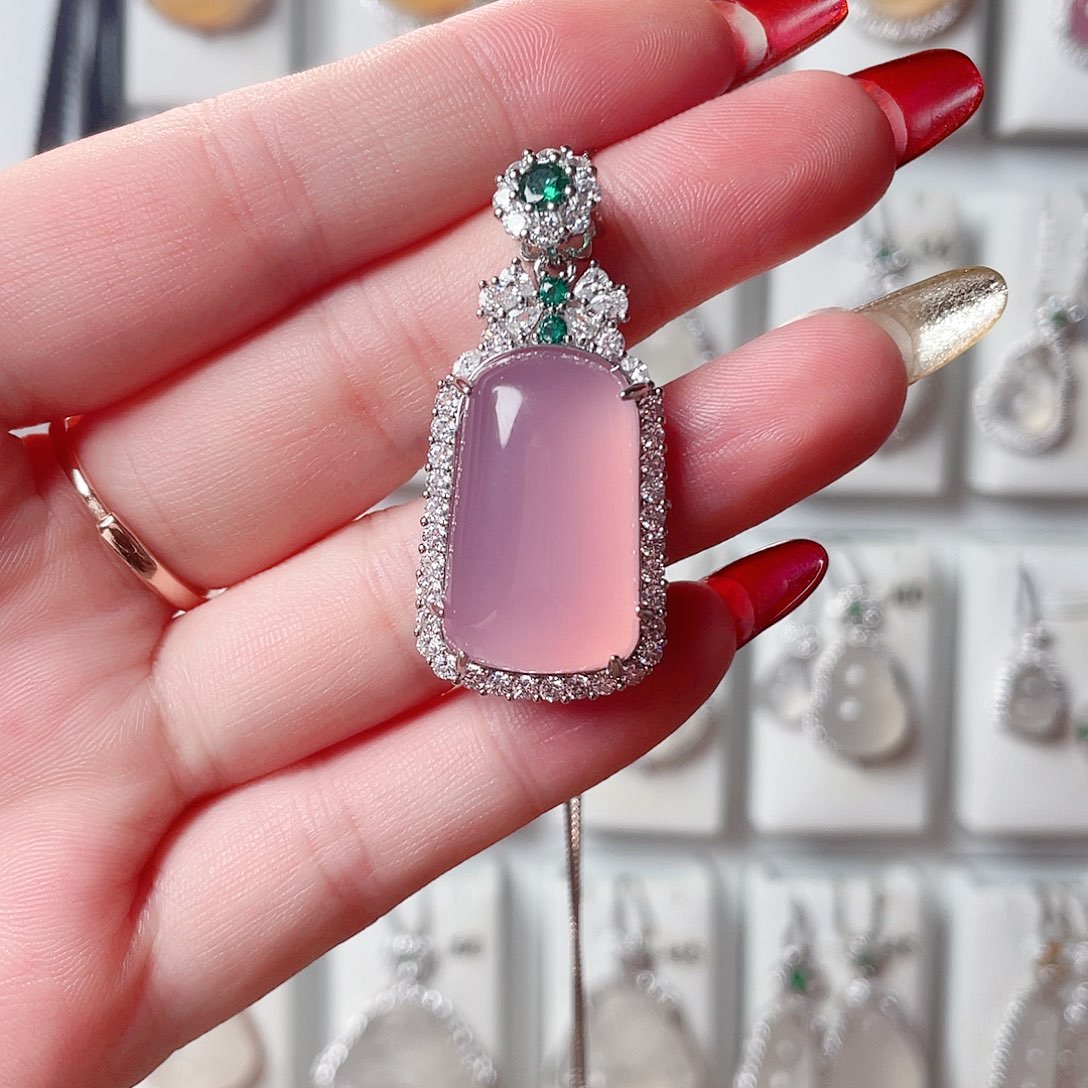 玛瑙/玉髓吊坠(赠链)未镶嵌